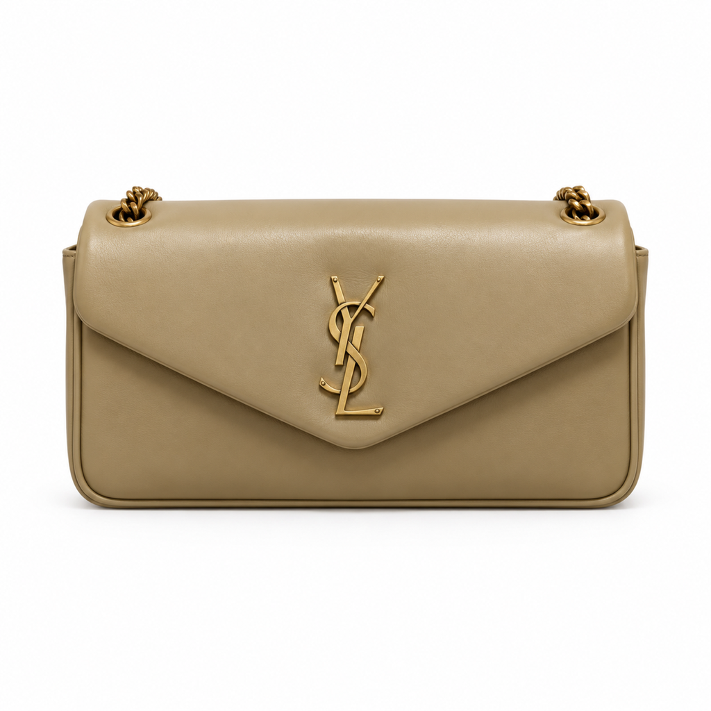 YSL Saint Laurent Calypso Bag – Sand