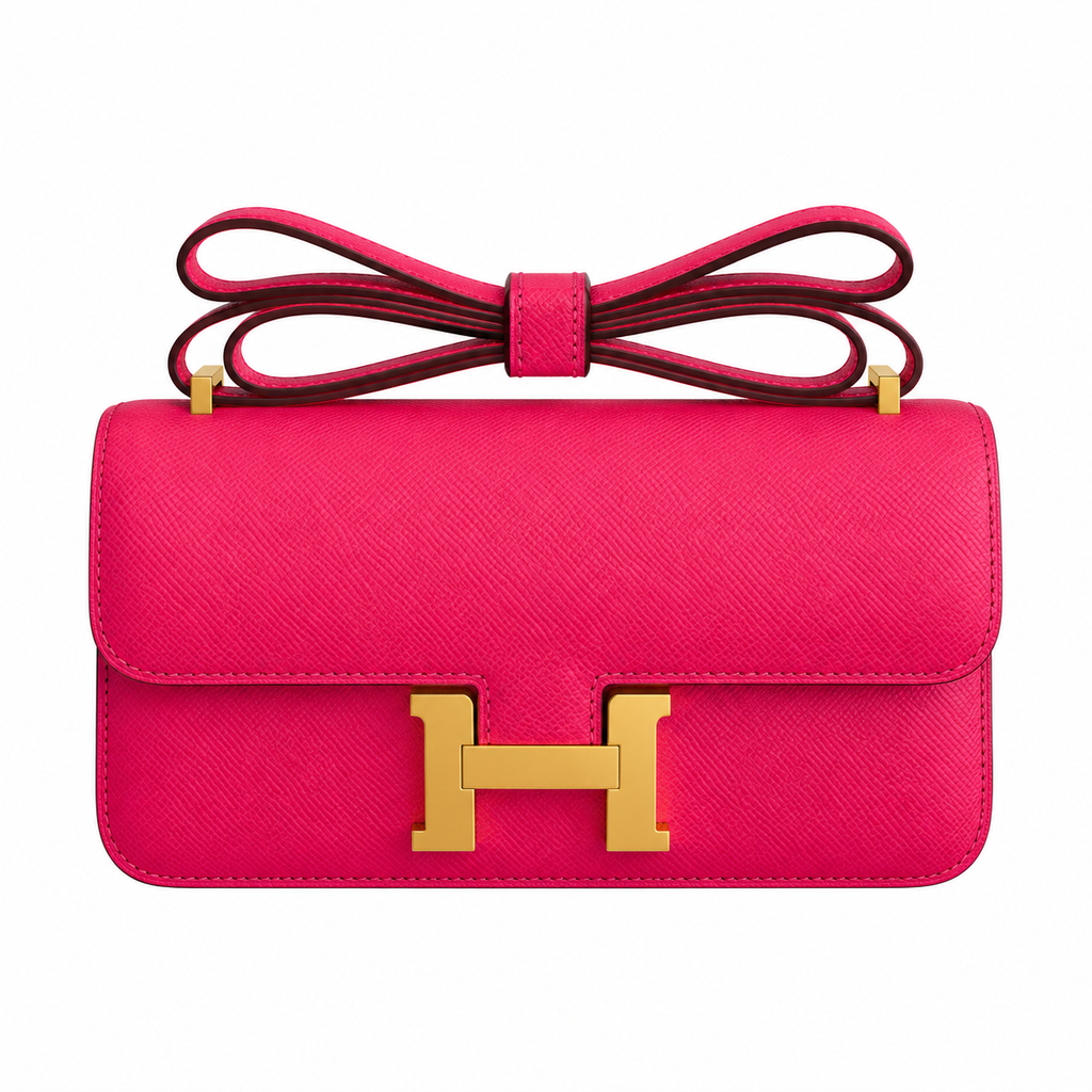 Hermès Lindy 26cm Crossbody Bag – Rose Pink & Gold | Feminine Luxury Leather