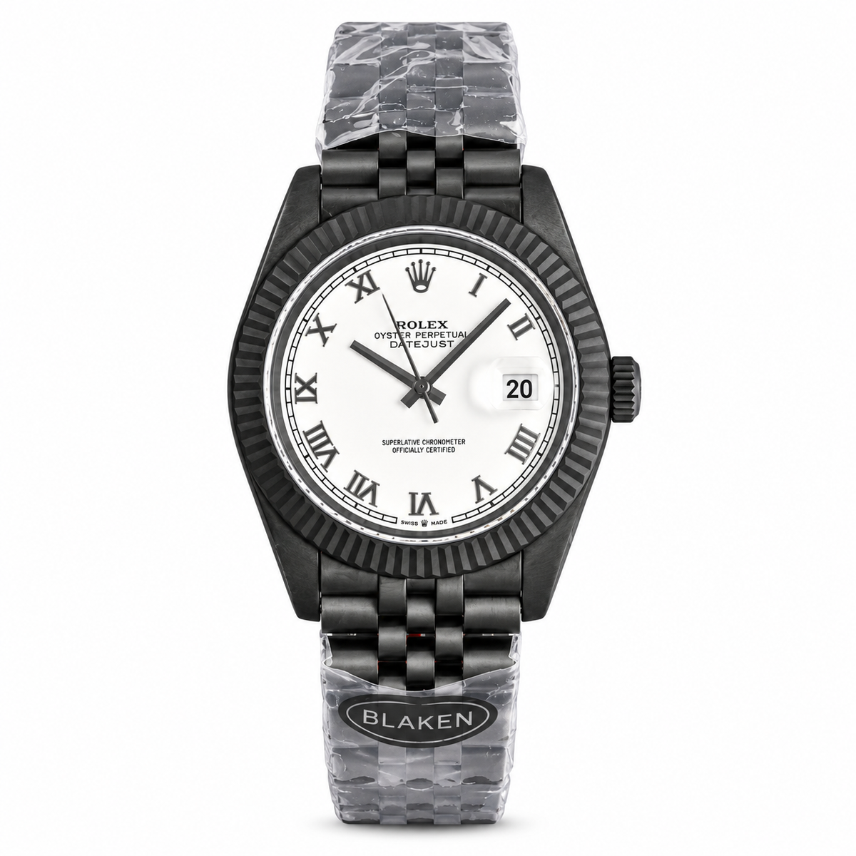 Rolex 41mm Automatic Watch | Sapphire Crystal | 904L Stainless Steel | Waterproof Luxury Timepiece