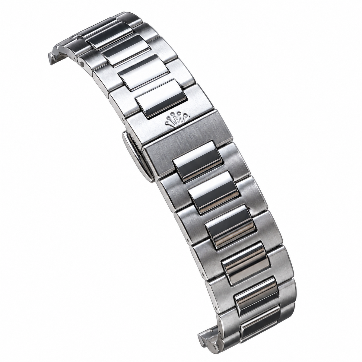 Patek Philippe Nautilus Steel Ruby Baguette Bezel Black Dial 35mm