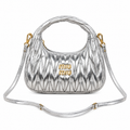 Miu Miu Leather Top Handle Bag 23 cm