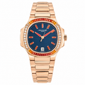 Patek Philippe Women's Rose Gold Style Automatic Watch 35.2mm