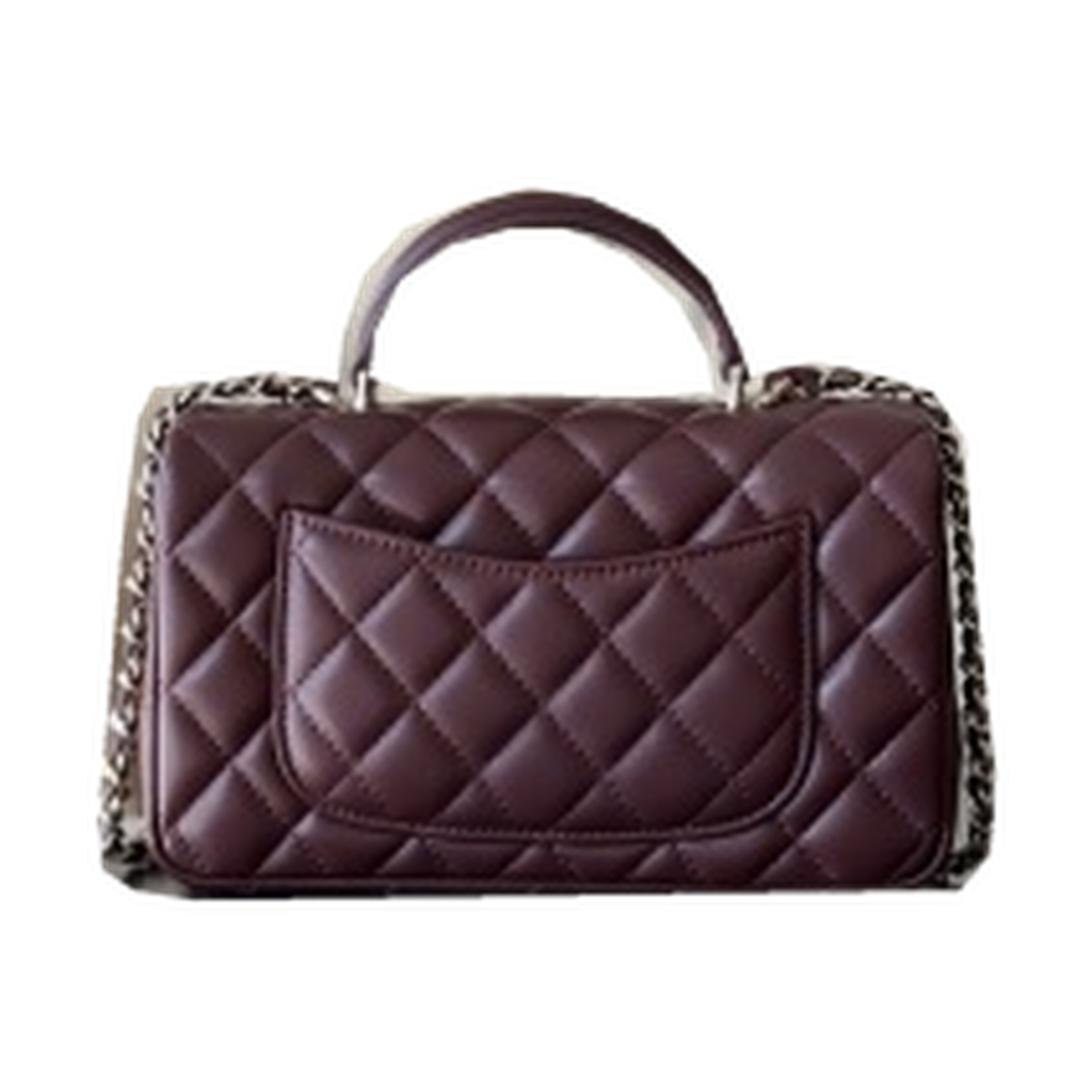 Chanel Quilted Travel Flap Handbag 20cm