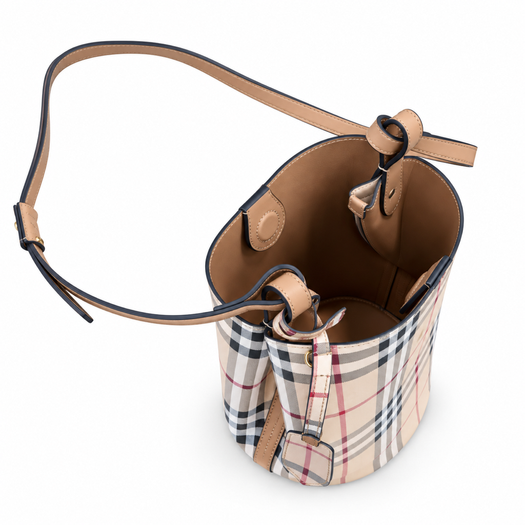 Burberry Heritage Check City Crossbody Bag
