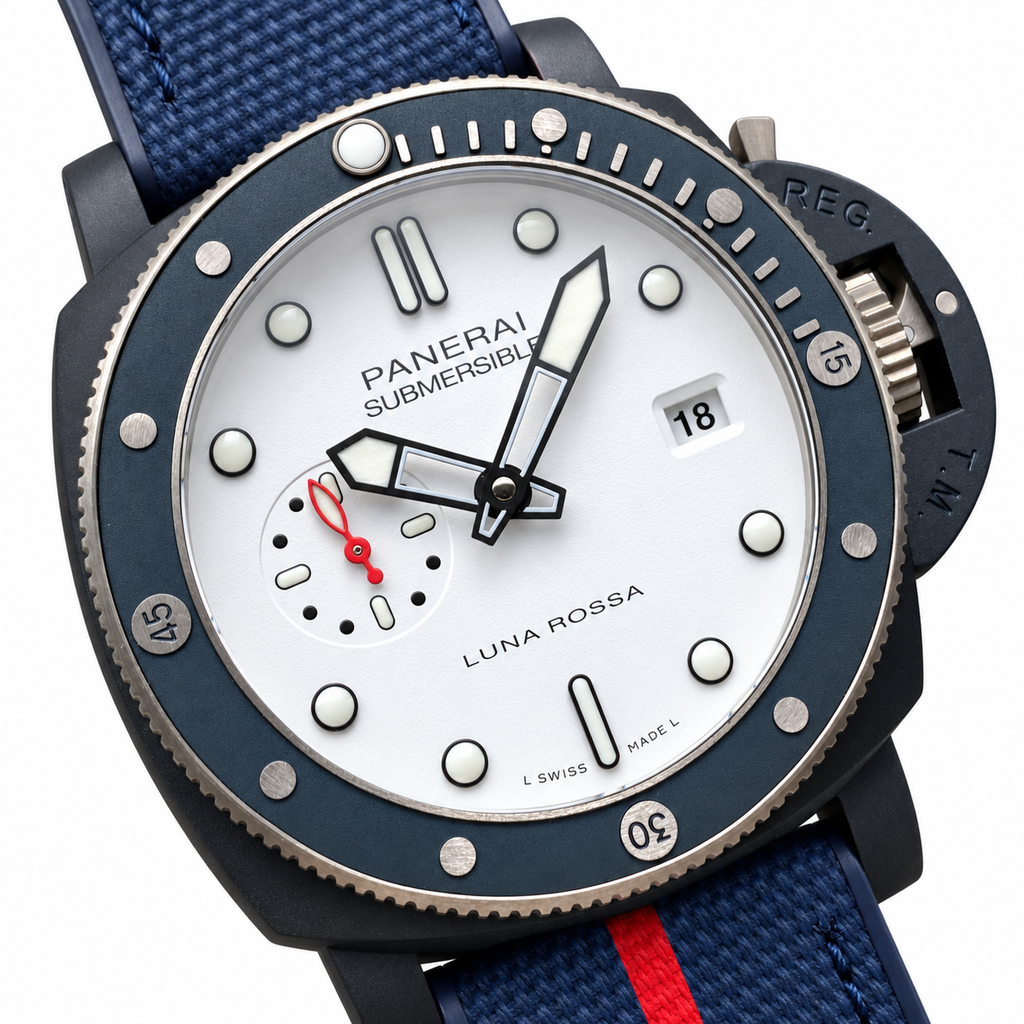 Panerai Submersible Carbotech Automatic 44mm Men's Watch
