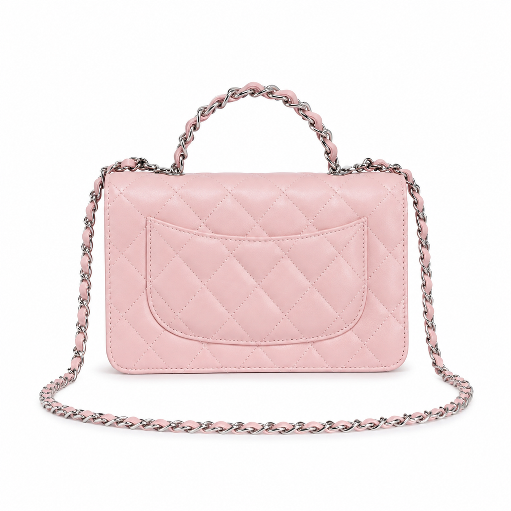 Chanel Quilted Leather Slim Flat Envelope Crossbody