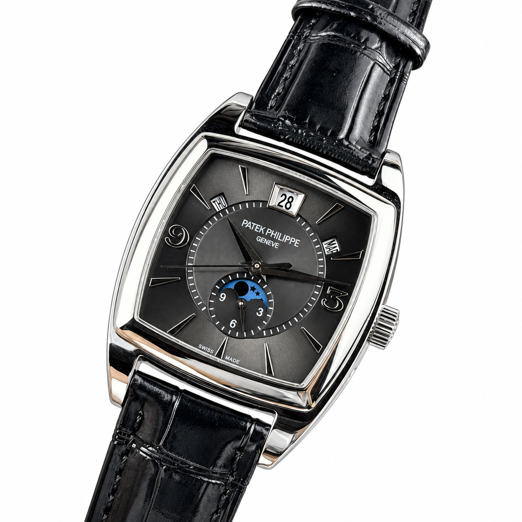 Patek Philippe White Gold Gondolo Moon Phase