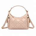Dior Cannage Quilted Work Top Handle Bag 28cm