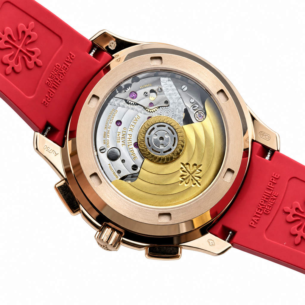 Patek Philippe Rose Gold Aquanaut Chronograph Rainbow