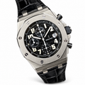 Audemars Piguet Royal Oak Offshore Black Dial Steel Chrono 42mm