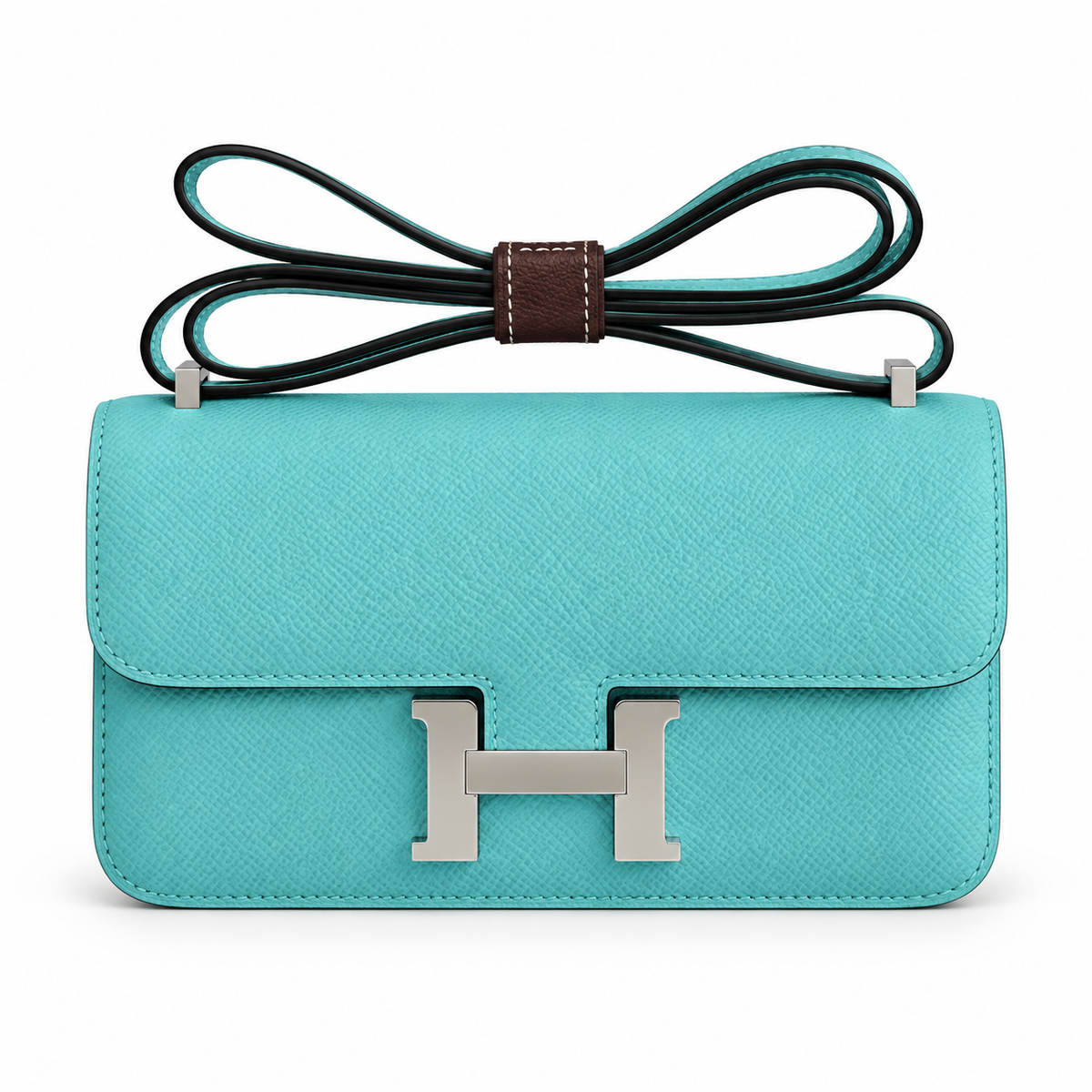 Hermès Lindy 26cm Crossbody Bag – Macaron Blue & Silver | Pastel Luxury Leather