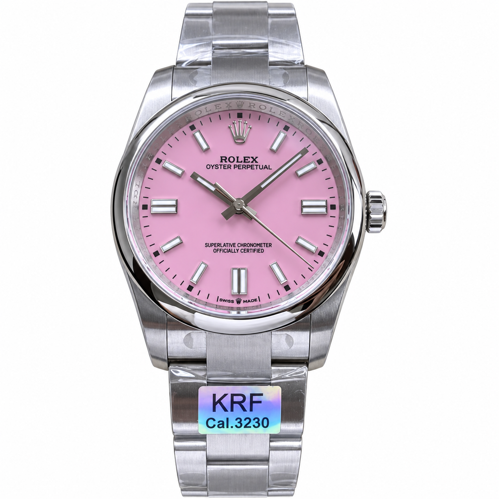 Rolex Oyster Perpetual 41 Steel Pink Dial