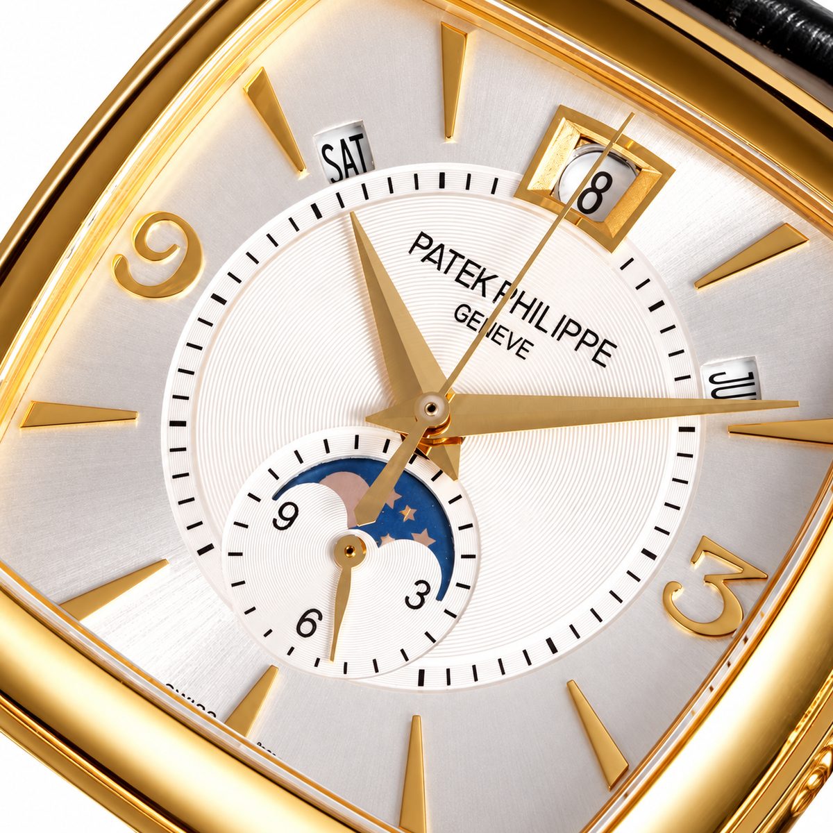 Patek Philippe Yellow Gold Gondolo Annual Calendar Moon Phase