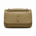 Saint Laurent Niki Medium Top Handle Bag in Khaki