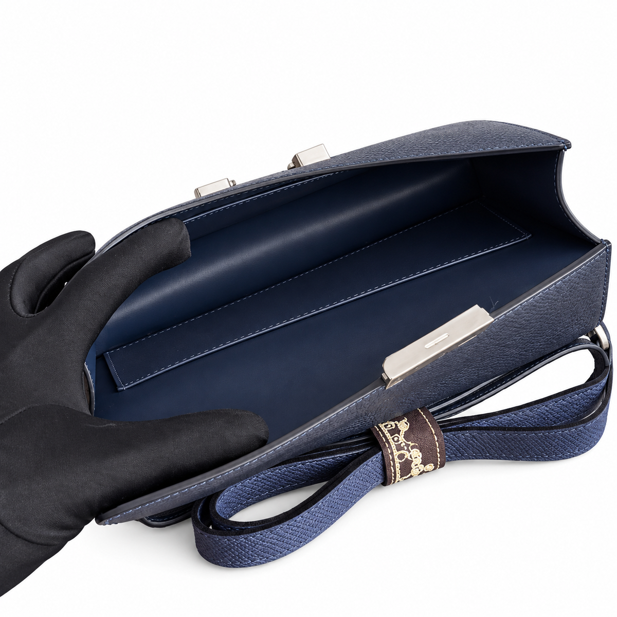 Hermès Constance 26 Bleu Nuit Epsom Palladium HW