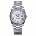 Rolex 40mm Automatic Luxury Watch | Sapphire Crystal | 100M Water Resistant | Men's Swiss Timepiece