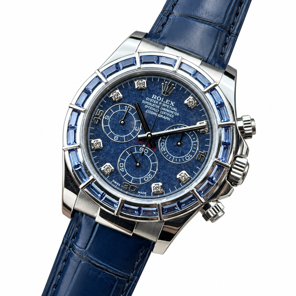 Rolex 40mm Automatic Watch | Sapphire Crystal | Stainless Steel | Waterproof Luxury Timepiece