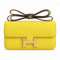 Hermès Lindy 26cm Crossbody Bag – Chick Yellow & Gold | Sunny Luxury Leather